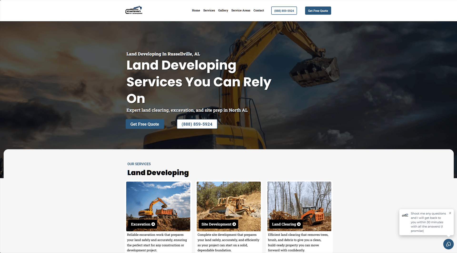 4G Land Services — Facebook Ads — hero