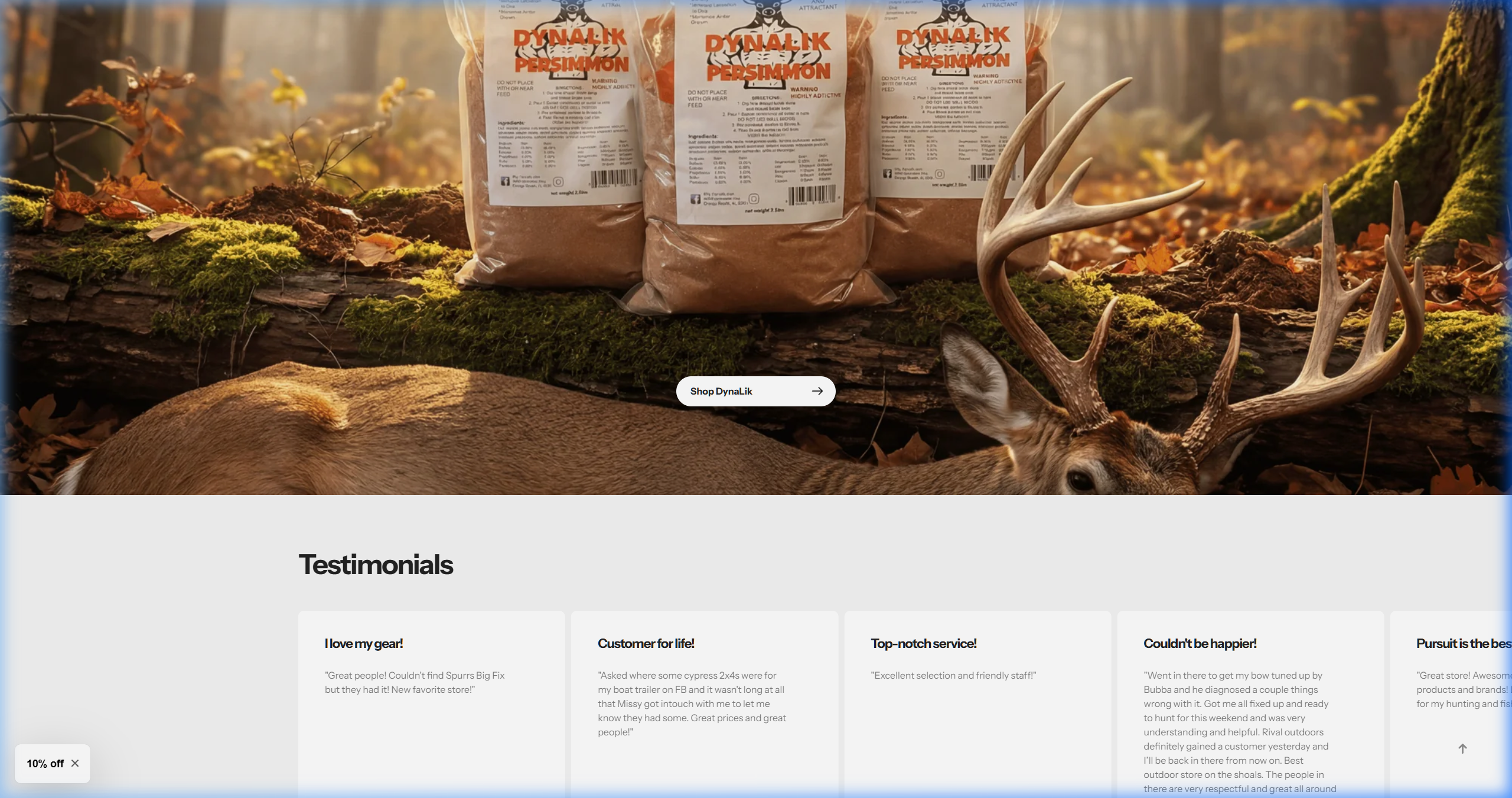 Rival Feed & Seed — E-Commerce Store — deliverable 3